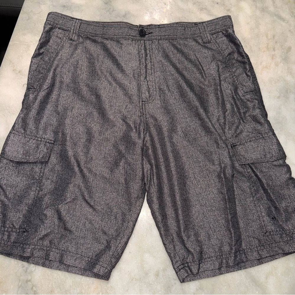 Burnside Dark Gray Hybrid Shorts